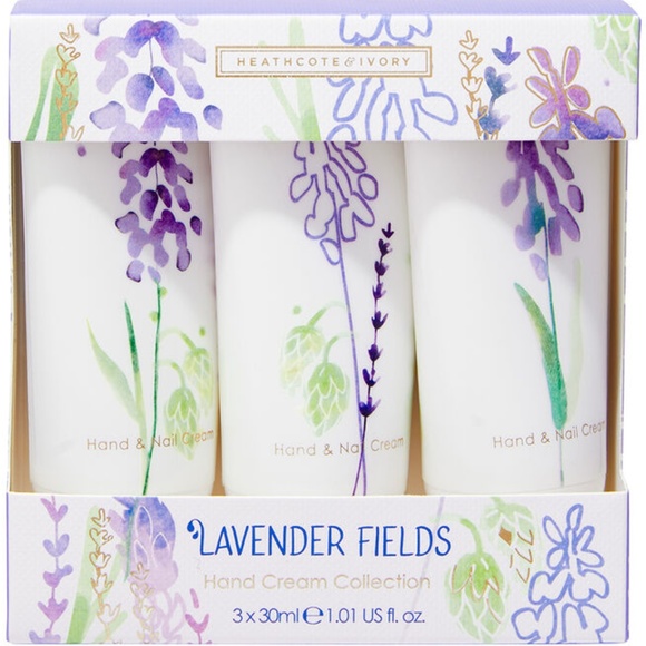 NEW ‎ LAVENDER FIELDS HAND CREAM COLLECTION 3 X 30ML - Picture 1 of 3
